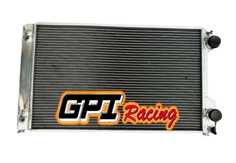 Radiador de aluminio Fit Audi V8 D11 Quattro 3,6 L 4,2 L AT 1988-1994 1989 1990 Foto 2 de 4