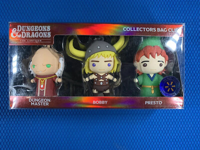 D&D Backpack Bag Clip Set Walmart Exclusive PRESTO BOBBY DUNGEON MASTER