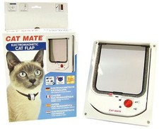 Cat Mate Electromagnetic Cat Flap Door White