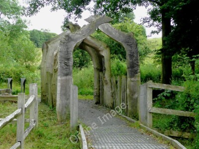 Foto 6x4 Torbogen führt von Cors Caron, bei Tregaron, Ceredigion The c2009
