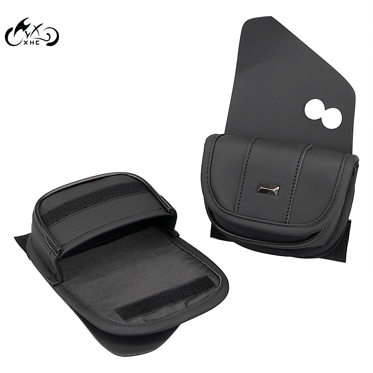Matte Black Windshield Faring Pouches For Harley Street Glide Special FLHXS FLHT