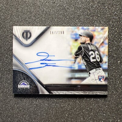 2017 Topps Tribute DAVID DAHL #TA-DD Rookie AUTO 167/199