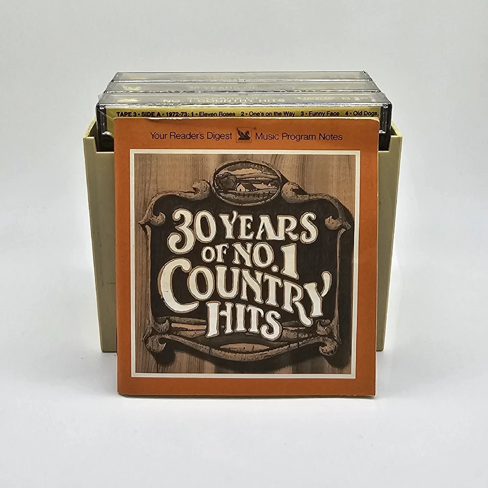 Readers Digest 30 Years Of #1 Country Hits New & Sealed 50's, 60's, & 70's Hits - Image 2 of 4