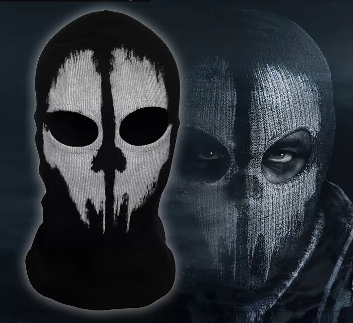 Call of Duty 10 Ghost COD Skull Full Face Mask Ski Skateboard Bike Hood