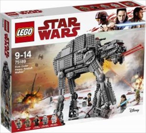 NSIB LEGO STAR WARS 75189 FIRST ORDER HEAVY ASSAULT WALKER LAST JEDI!! - Picture 1 of 4