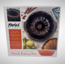 Parini Non Stick Stoneware 9x3 Bundt Baking Pan!