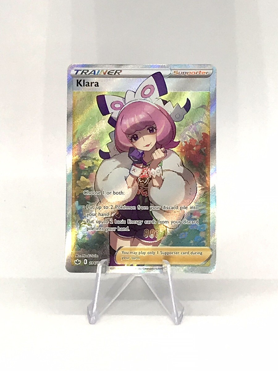Klara 194/198 - Chilling Reign - Ultra Rare - Pokemon Card - NM