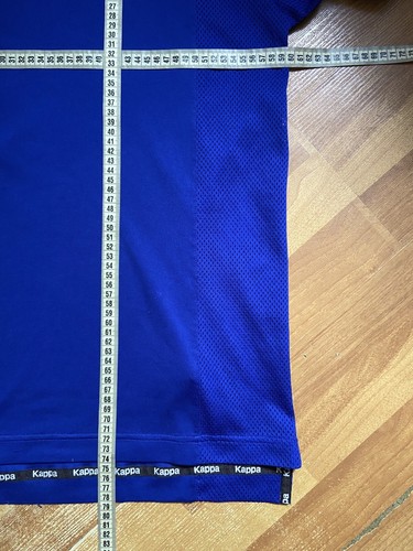1999 2000 KAPPA TEMPLATE FOOTBAL SHIRT SOCCER JERSEY sz XL MEN BLUE - 第 16/16 張圖片