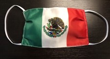 2 Pack Mexico Flag Face Mask Washable BUY ONE GET ONE FREE Mexican Flags Masks