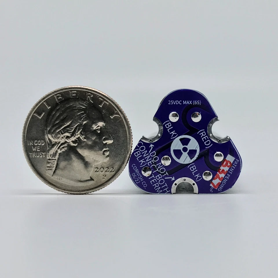 ATOMIC Compact ESC Cap Pack 3-6S / 8,000uF Minimum / 25V / 6S Capable / USA - Image 2 of 4