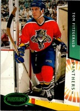 1993-94 Parkhurst Emerald Ice Hockey Card #348 Tom Fitzgerald Panthers 