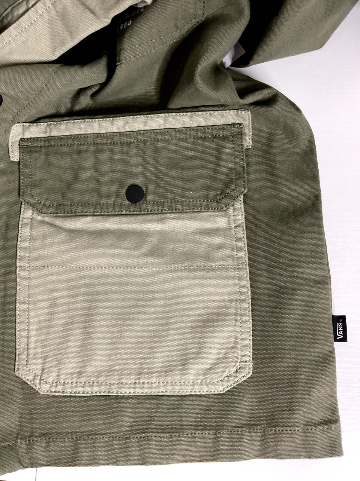 Vans 66 Men's Drill Chore Coat Military Jacket Size M image 6