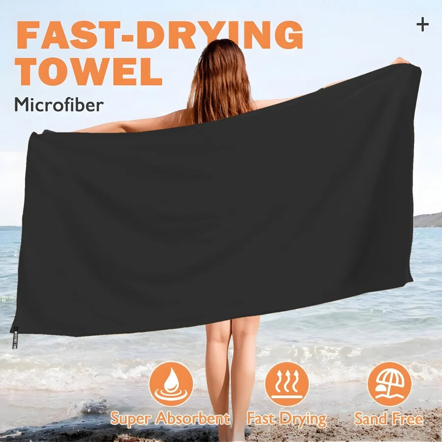Quick Dry Sports Towel for Swimming Pool Beach and Travel