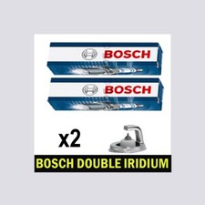 2x Bosch Iridium Spark Plugs for FIAT 500 900 CHOICE1/2 09->ON 312 351 352