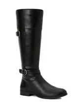 Style & Co Women's KEZLIN Riding Boots BLACK Size 7M - MSRP $90 NEW