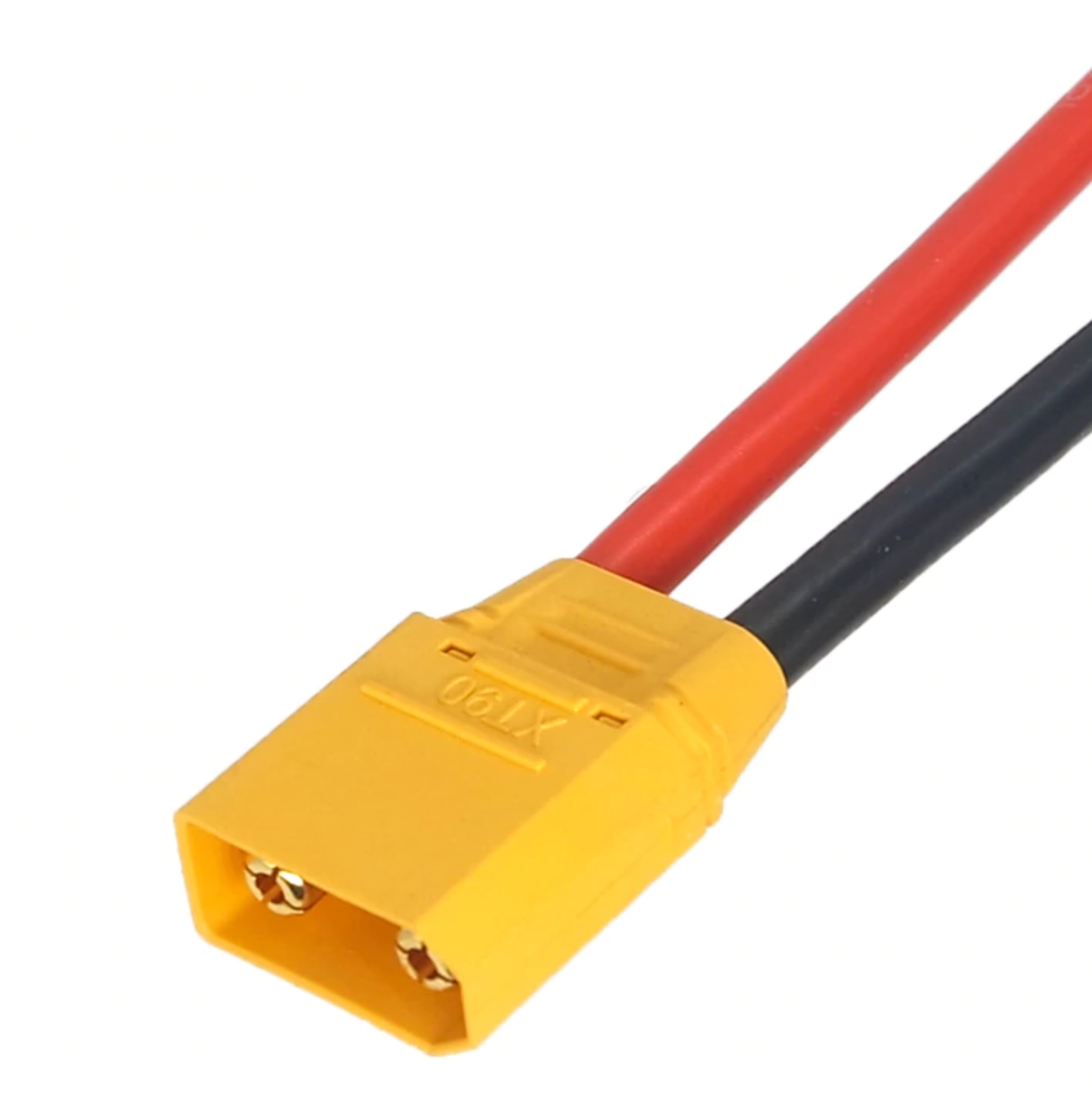 5 Paar XT-90 Stecker Adapter Set | Männlich & Buchse Für RC Batterien – Bis 90A Dauerstrom, Nylon-Gehäuse