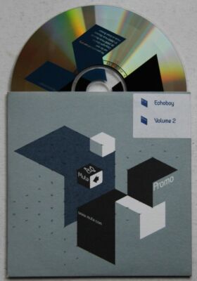 Echoboy Volume 2 UK 2000 Adv Cardcover CD Electronic Mute