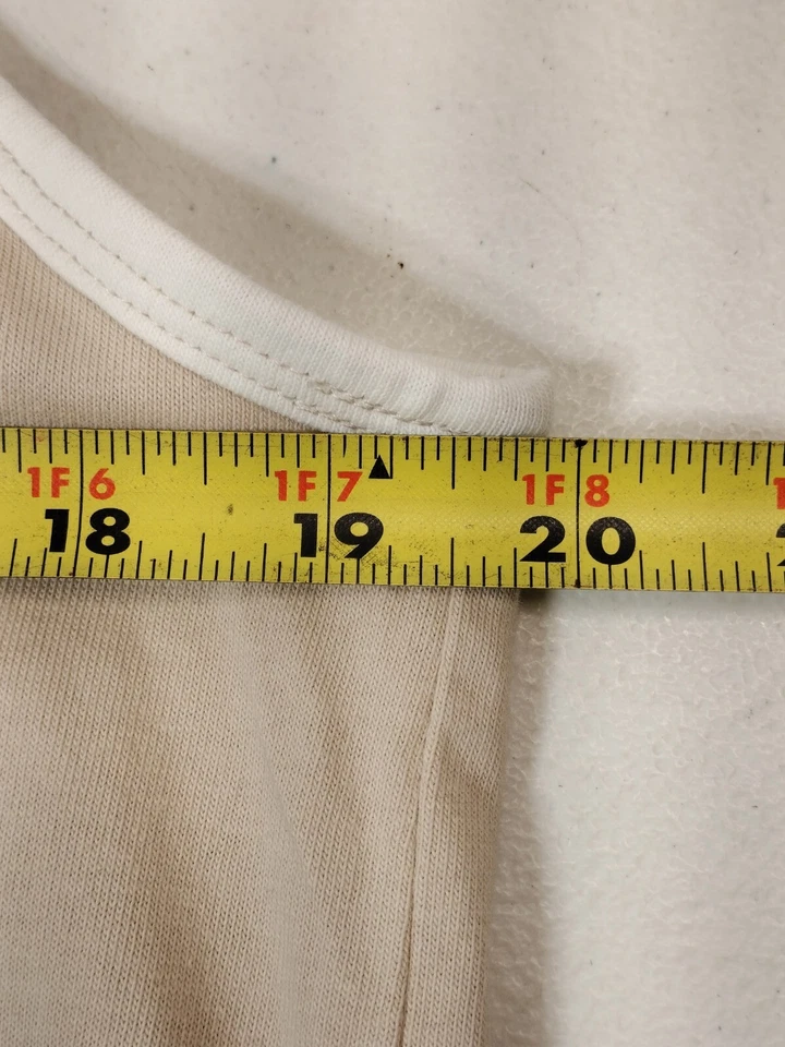 Dockers Womens Pride Tank Top Shirt Size Medium Beige Sleeveless Embroidered NEW - Imagem 2 de 4