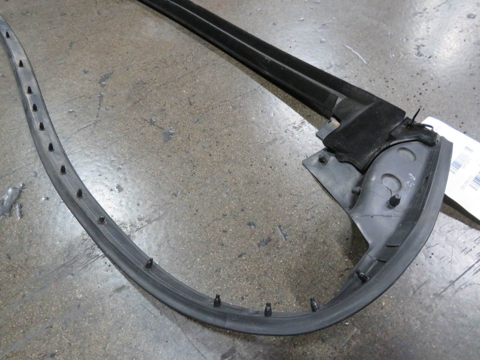 Ferrari 458 Italia, LH, Left, Door Inner Gasket Seal Rubber, Used, P/N 81304700