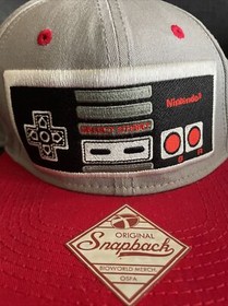 Brand New Nintendo NES Game Controller Adjustable Hat Baseball Cap