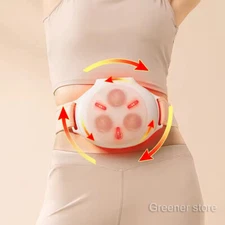 Electric Abdominal Cellulite Massager Stone Kneading Wearable Body Slimming Tool