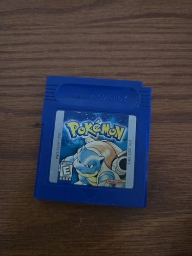 Pokemon Blue Version Nintendo Game Boy, 1998, Authentic Cartridge