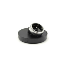 Oura Ring Gen 3 Horizon - Titanium - Size 06 - Silver - HEAVILY SCRATCHED