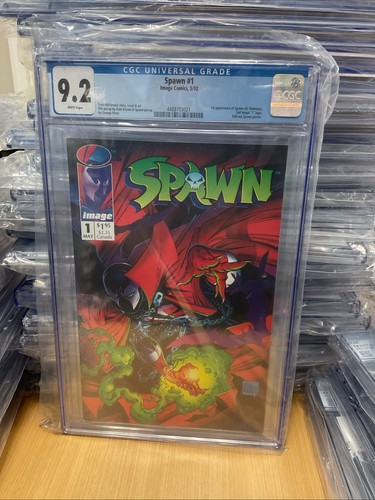 Spawn #1 (1992) CBCS 9.2 NM 1st Appearance Spawn - McFarlane - Image Comics
