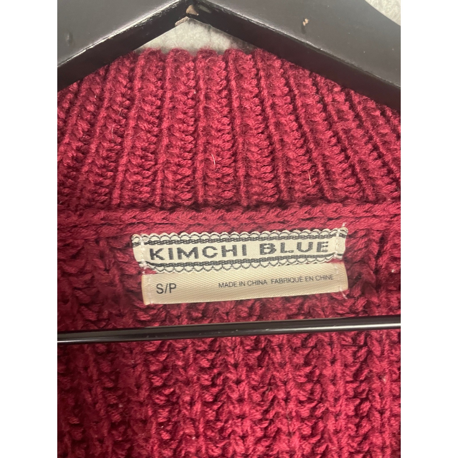 Kimchi Blue Urban Outfitters Fair Isle Chunky Knit Sweater Women's Cozy Small image 5