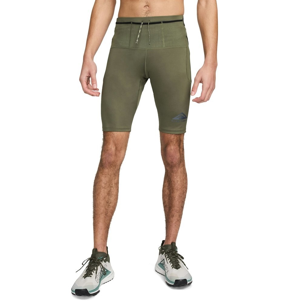 Men's Size XL Nike Trail Lava Loops 1/2 Length Running Tights