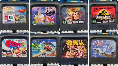 Sega Game Gear Carts - verschiedene Titel - aussuchen & auswählen - PAL & JAP Spiele