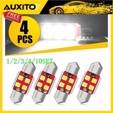 Canbus 31mm Festoon Auxito Mapdome Led Interior Bulbs Light De3175 110set