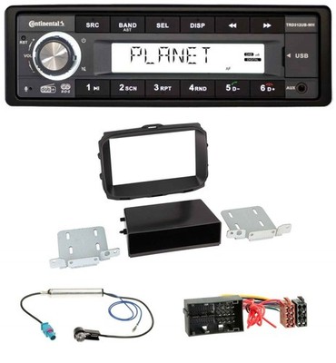 Continental USB 1DIN AUX DAB MP3 Car Stereo for Alfa Romeo Giulietta 940 Facelift