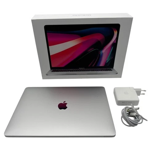 MacBook Pro 13" 2020 M1 8-Core CPU 8-Core GPU 16GB 512GB SSD QWERTZ Silber