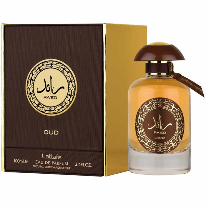 Lattafa Unisex Scure/Scura/Ambra Ra´Ed Oud Edp 100 Ml - Immagine 2
