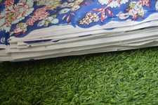 20 Yard Hand Block New Print Fabric 100 Cotton NO TARRIF CHARGES 100 ZK 130