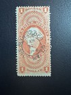 US Scott #R68 $1 Foreign Exchange Revenue Stamp- Used, Hinged (See Description) — photo 1