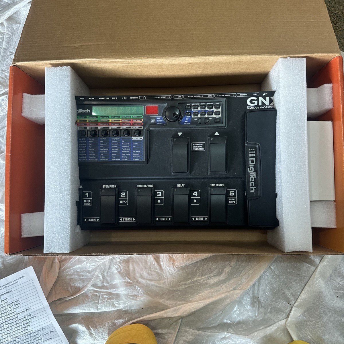 DigiTech GNX2 Multi Guitar Effects Pedal for sale online | eBay