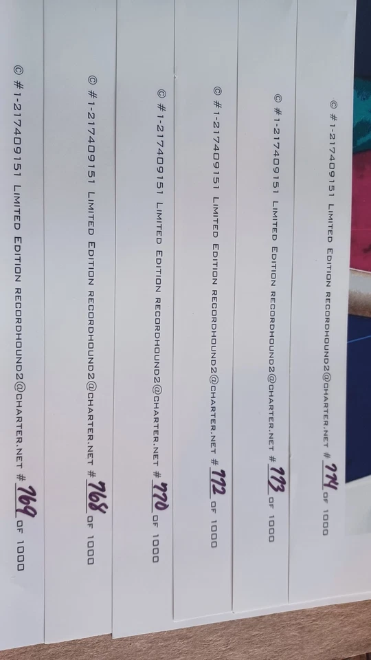 Beatles Poster 22.5x18 Limited Edition Numbered - Image 2 of 2