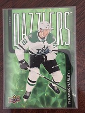 2025-26 Upper Deck Series 1 - Dazzlers Thomas Harley #DZ-43 Green