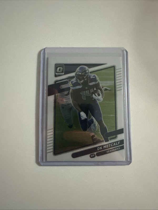 2021 Optic Holo DK Metcalf 196 Seattle Seahawks Football Card 2O