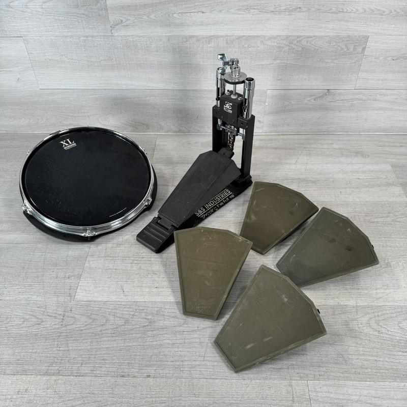 S&S Industries Electronic Percussion Trigger Pad Lot