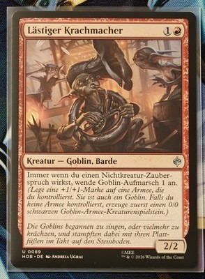 Lästiger Krachmacher HOB-89 - Uncommon - NM - MTG - Bothersome Noisemaker