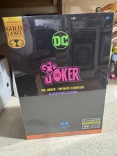 Mcfarlane DC Multiverse  Gold Label   The Joker Infinite Frontier   Black Light