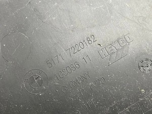 BMW 5 Gran Turismo F07 Frontscheibenwischerzierleiste 10808611 3.00 33160552