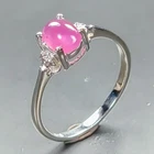 Handmade Ruby Ring 925 Sterling Silver Size 7.5 /R465852