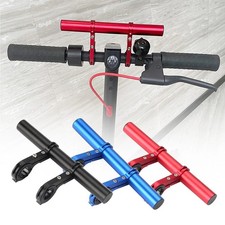 10/20/30cm Bicycle Handlebar Extended Bracket Bike Headlight Mount Bar Holder US