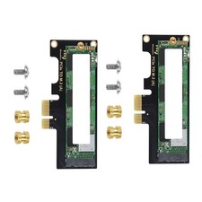 2Pcs PCIe to M.2 Adapter Card For Motherboards With PCI-EX1/X4/X8/X16 Card Slot,