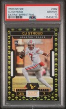 2023 Panini Score CJ Stroud Extraterrestrial SSP RC PSA 10