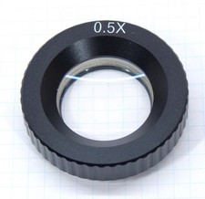 Vorsatzlinse 0,5x für Stereomikroskop * Barlowlinse doppelter Arbeitsabstand